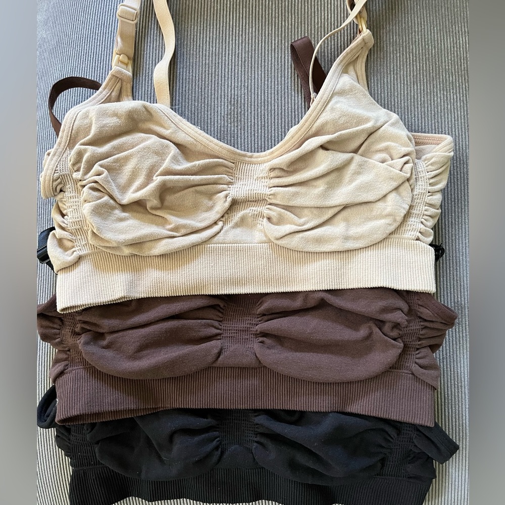 SKIMS maternity nursing sculpting bra